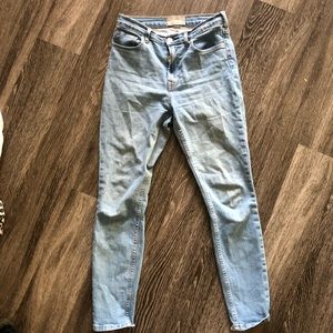 Everlane high rise skinny size 28 worn once